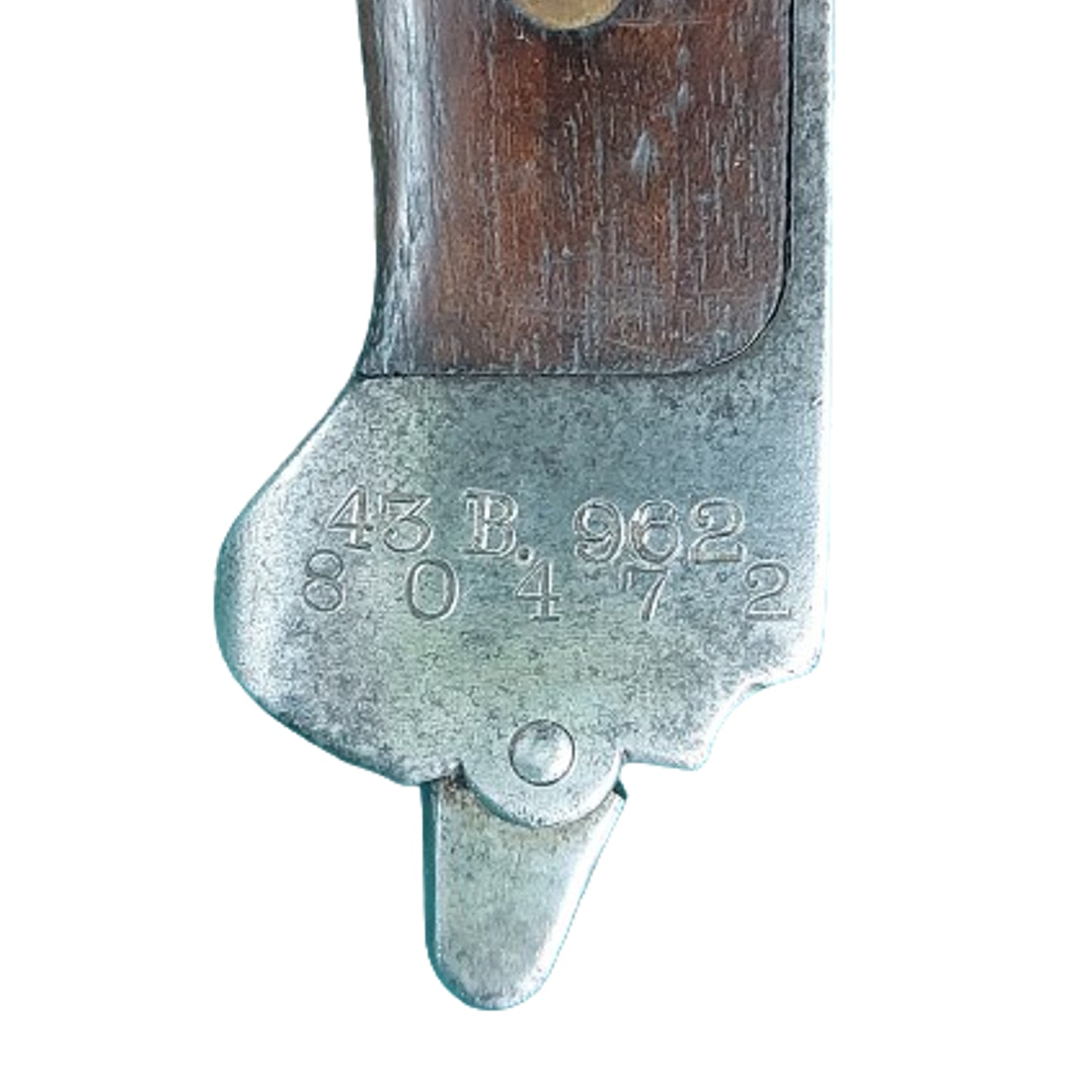 Regimentally Marked Pre-WW1 Danish Model 1886/93 Krag Jorgensen Bayonet