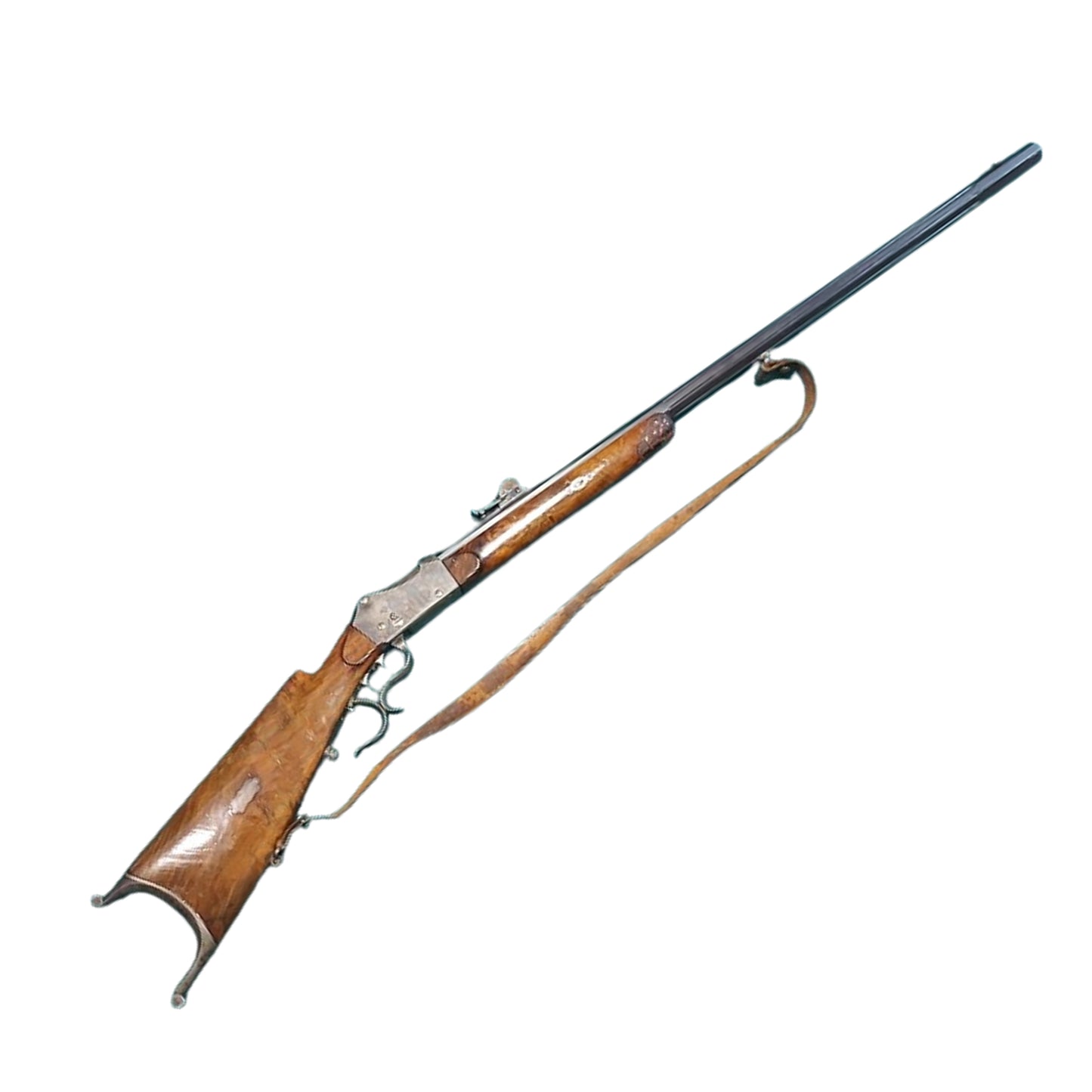 Pre-WW1 Antique Pre-1898 A.J. Blattmann Swiss Schutzen Deluxe Target Rifle