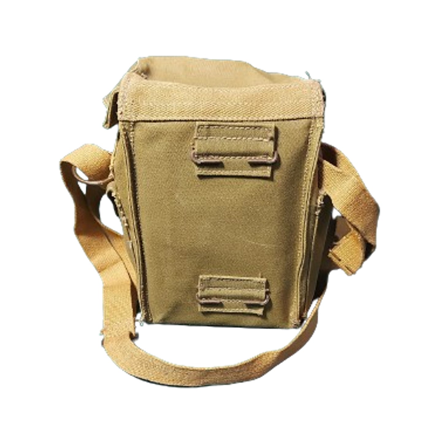 WW2 Canadian Number 4 Mk.III Light Anti-Gas Respirator In Carrier With Eye Shields