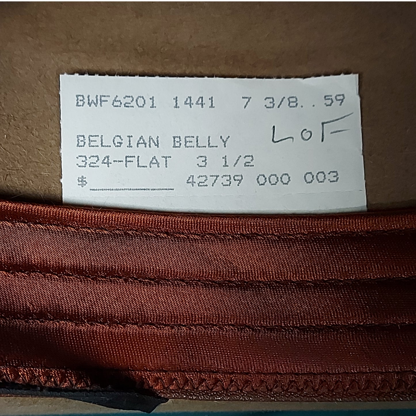 WW2 / Post-WW2 Canadian Legion Of Frontiersmen Stetson With Badge In Issue Box