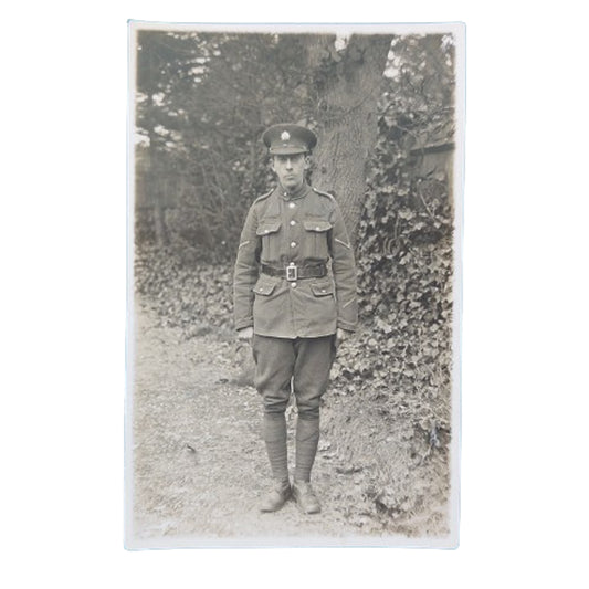 WW1 British Picture Post Card -Soldier In Uniform