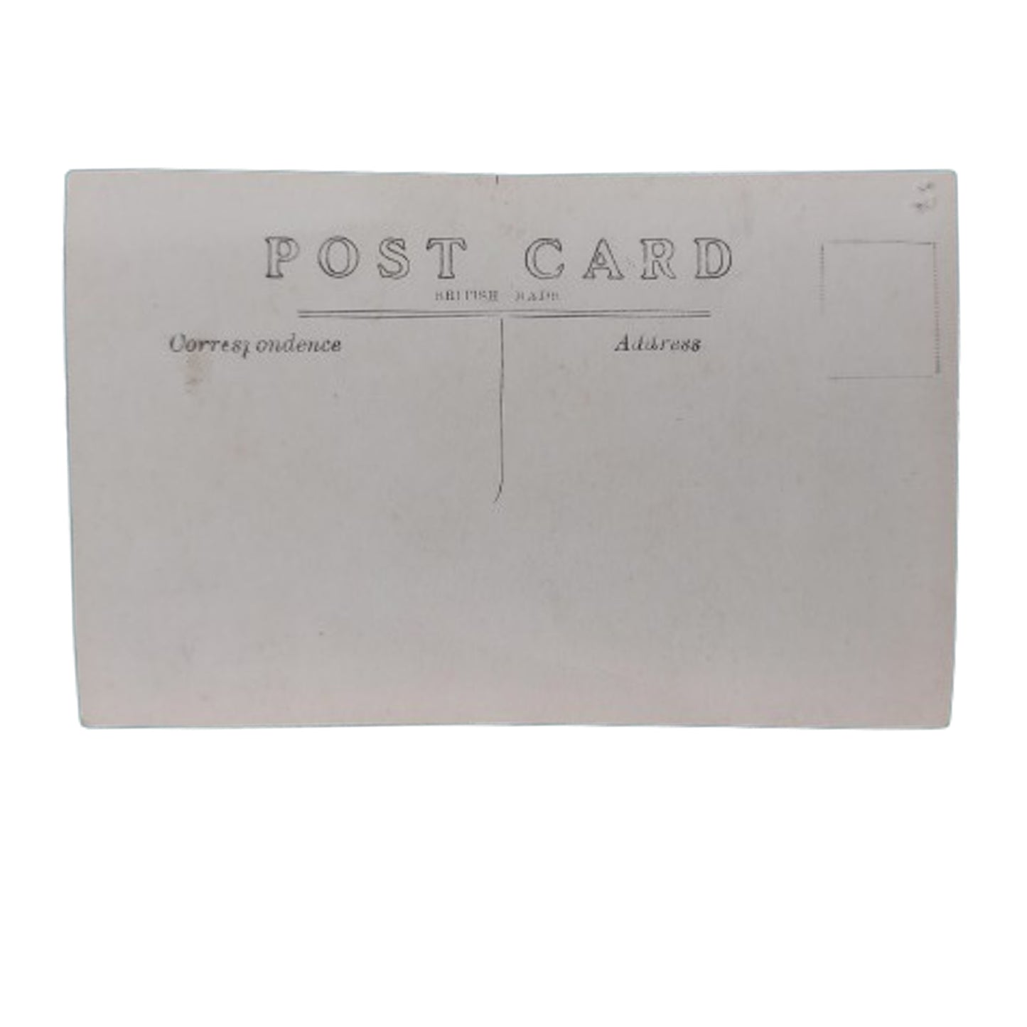 WW1 British Picture Post Card -Soldier In Uniform