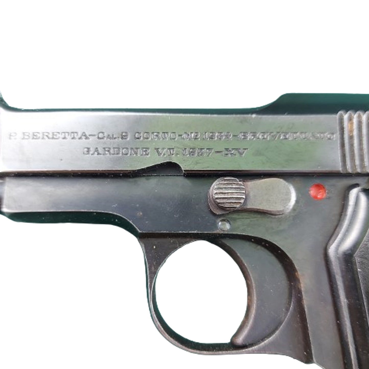 WW2 Italian Deactivated M34 Beretta Service Pistol With Holster