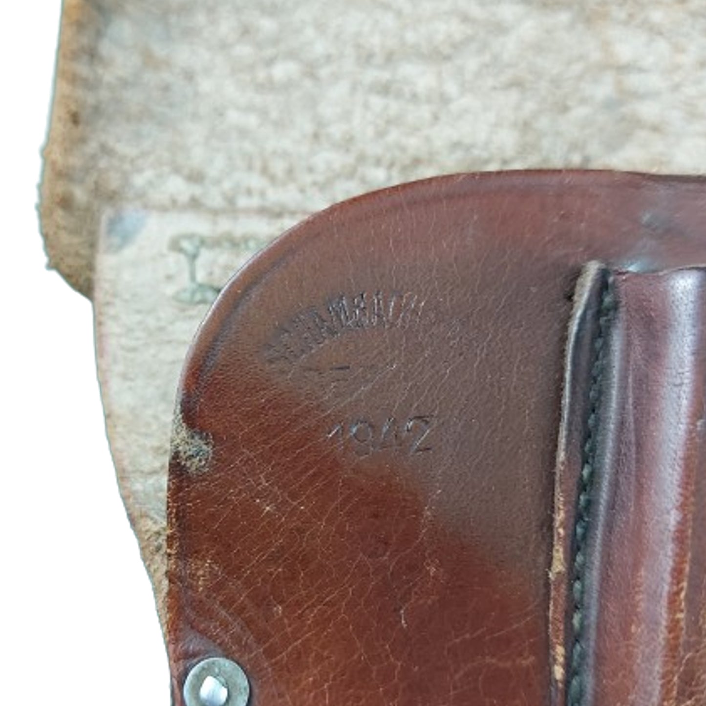 WW2 Italian Deactivated M34 Beretta Service Pistol With Holster