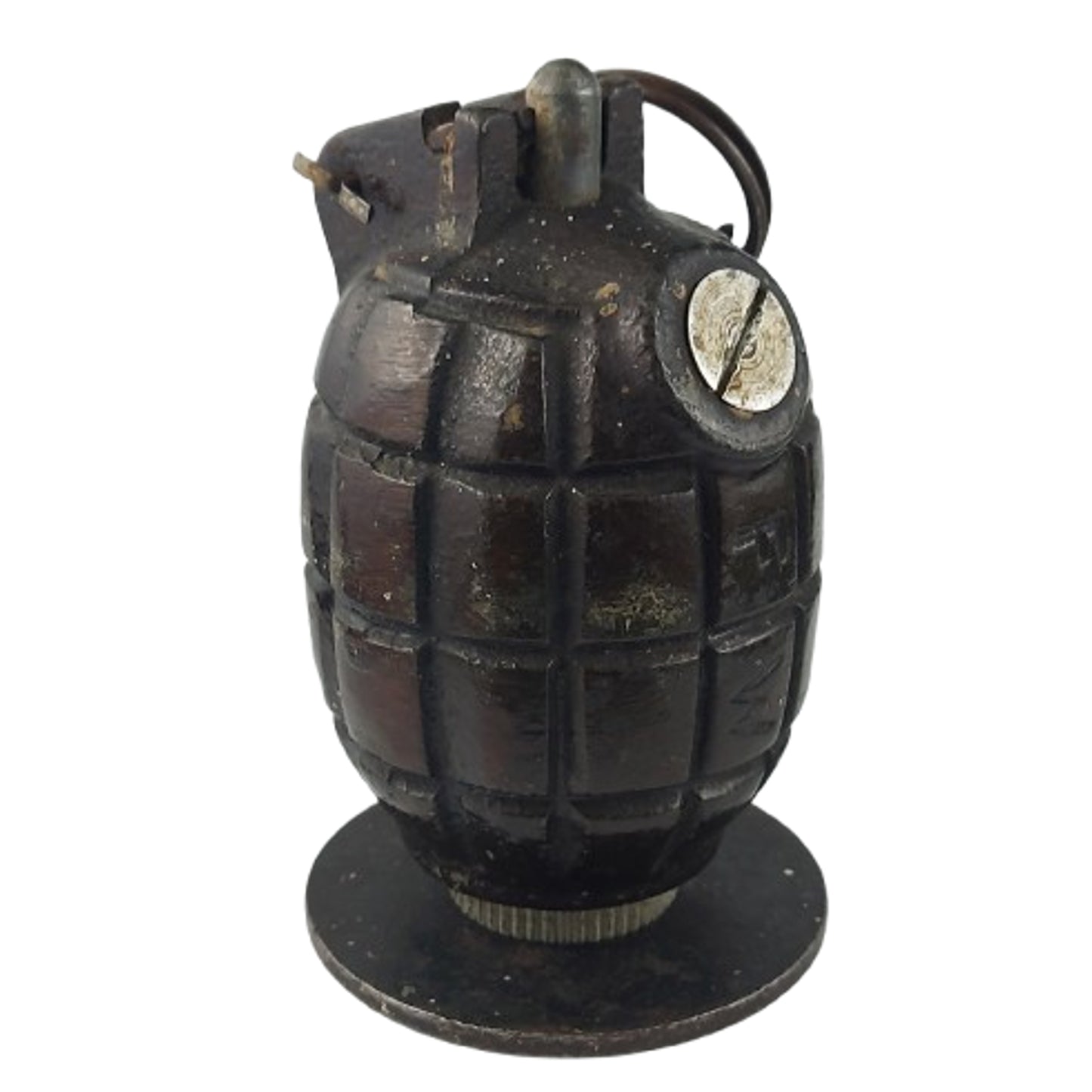 WW2 Canadian Inert Discharge Cup M36 Mills Bomb 1940