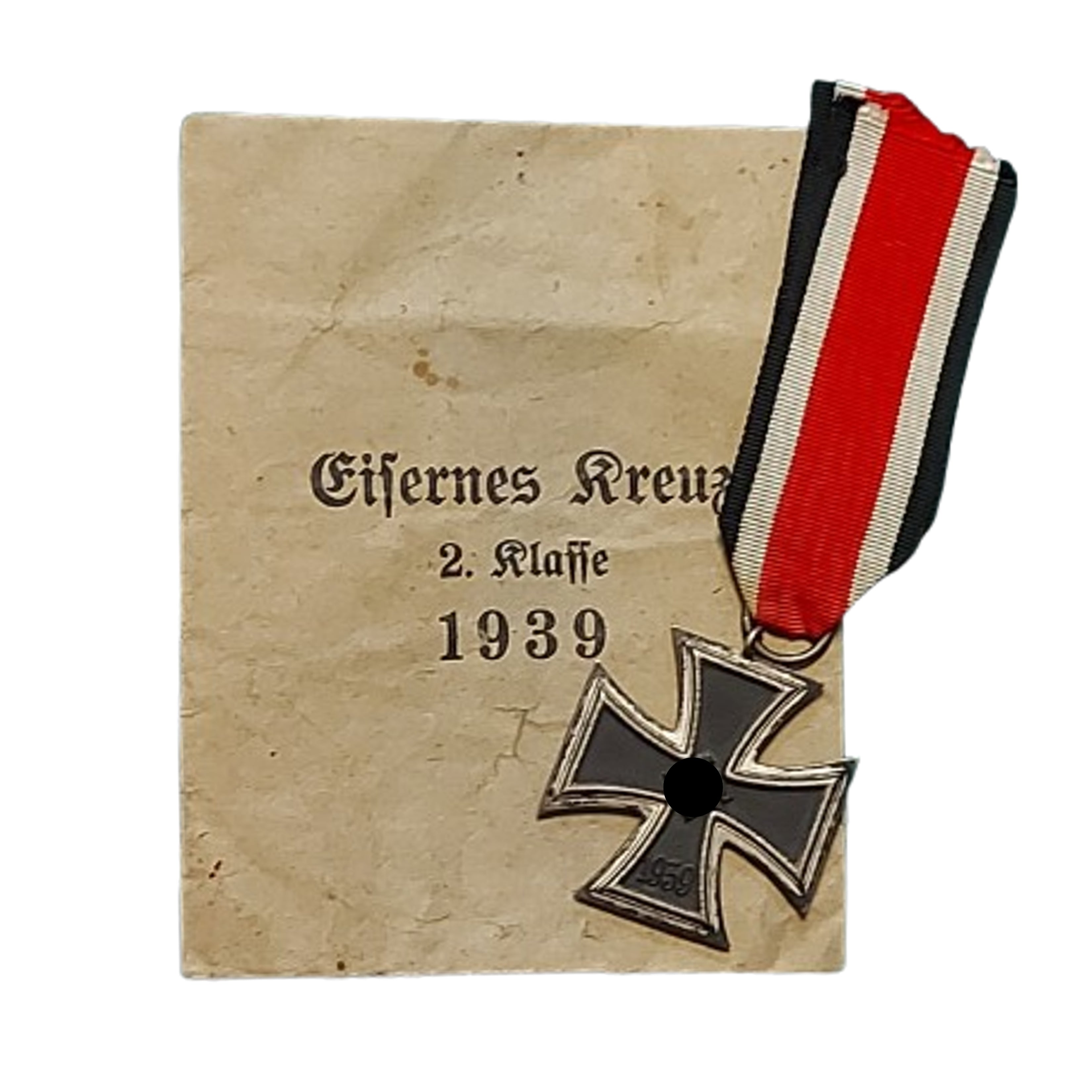 WW2 German EK2 Iron Cross 2nd Class In Issue Envelope – Canadian