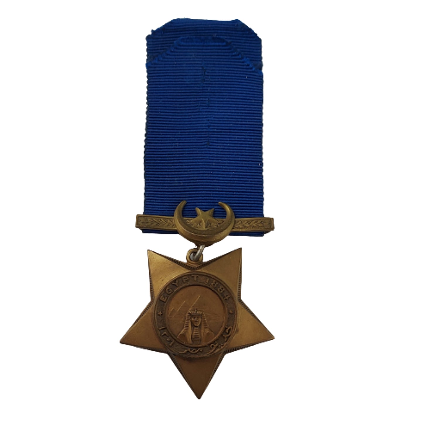 Pre-WW1 British Named Khedive Star -York And Lancaster Regiment