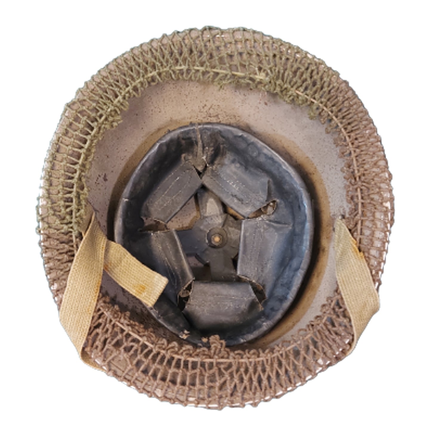 WW2 Canadian-British Mk.III "High Rivet" Turtle Shell Helmet 1944