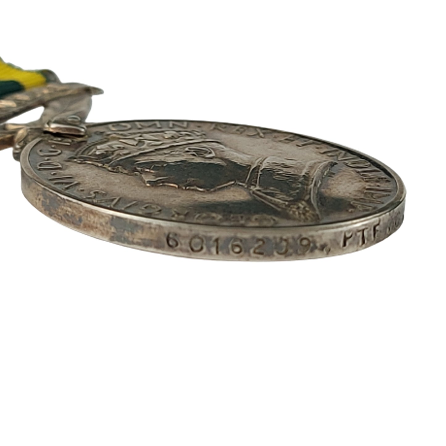 WW1 Territorial Efficiency Medal In Case Of Issue - Essex Regiment