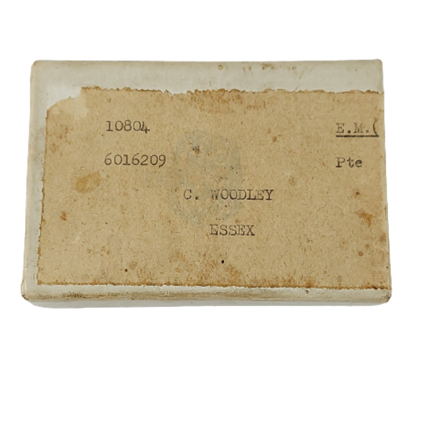 WW1 Territorial Efficiency Medal In Case Of Issue - Essex Regiment