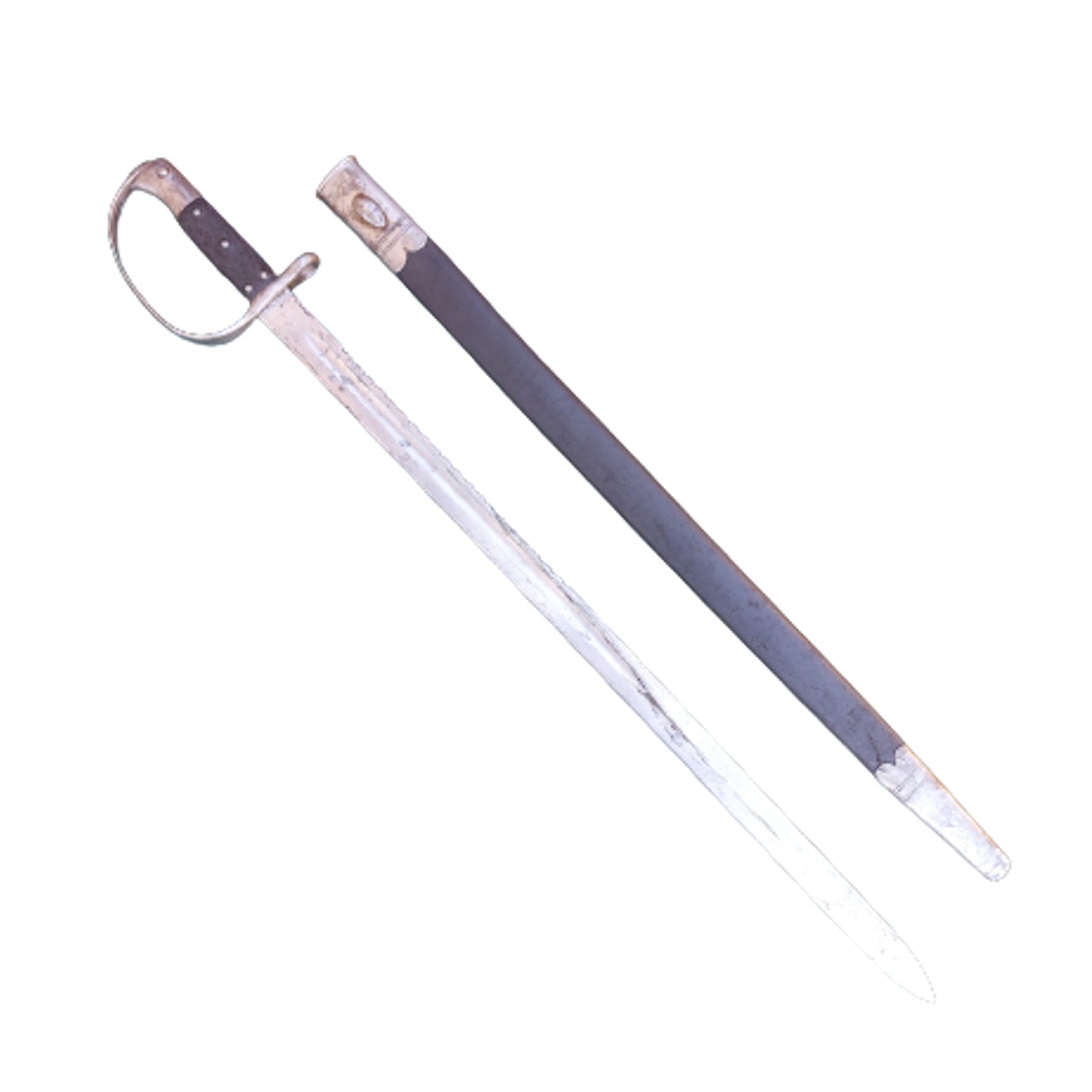 Pre-WW1 British Model 1879 Martini Henry Artillery Carbine Sword Bayonet