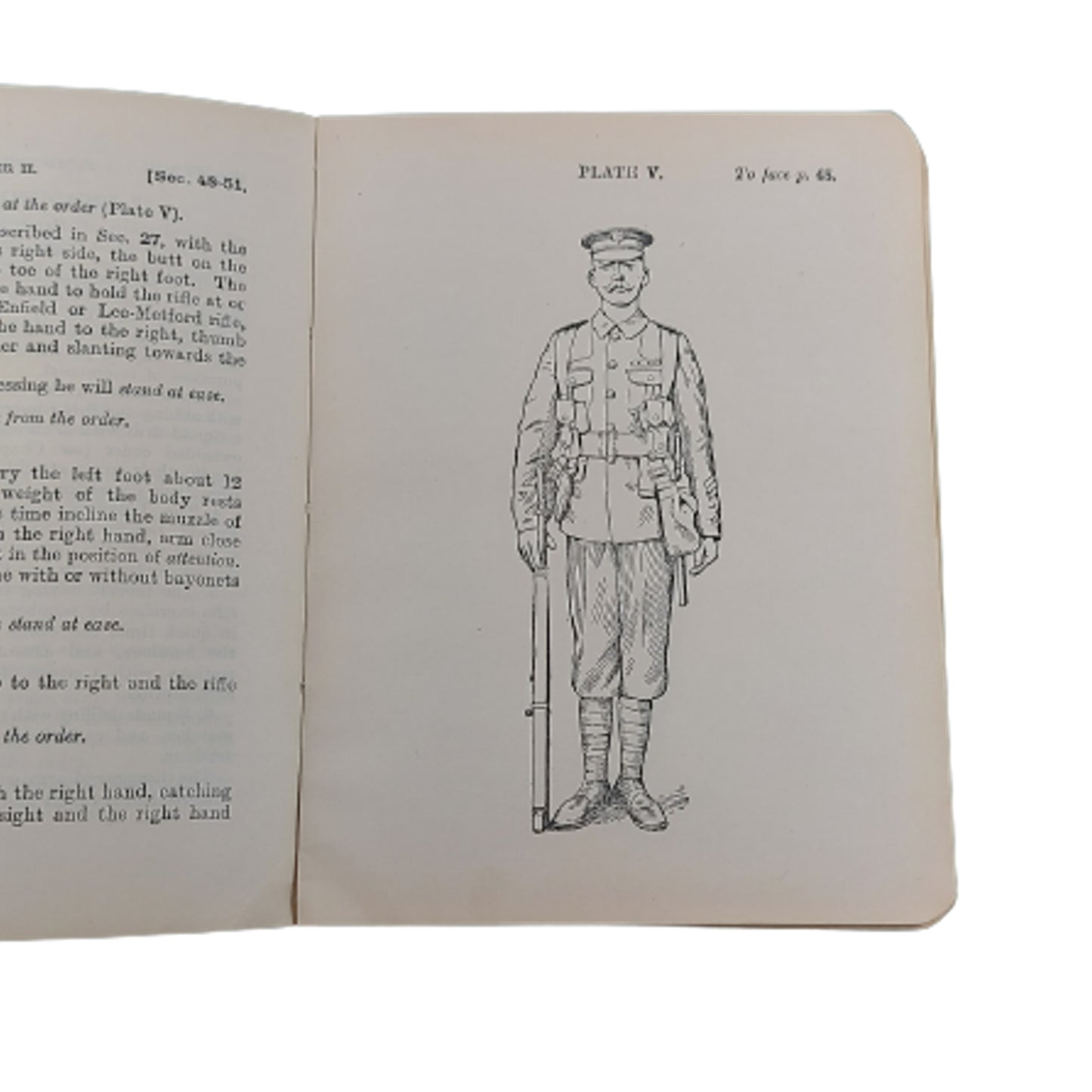 WW1 Canadian -British Infantry Training Manual 1914