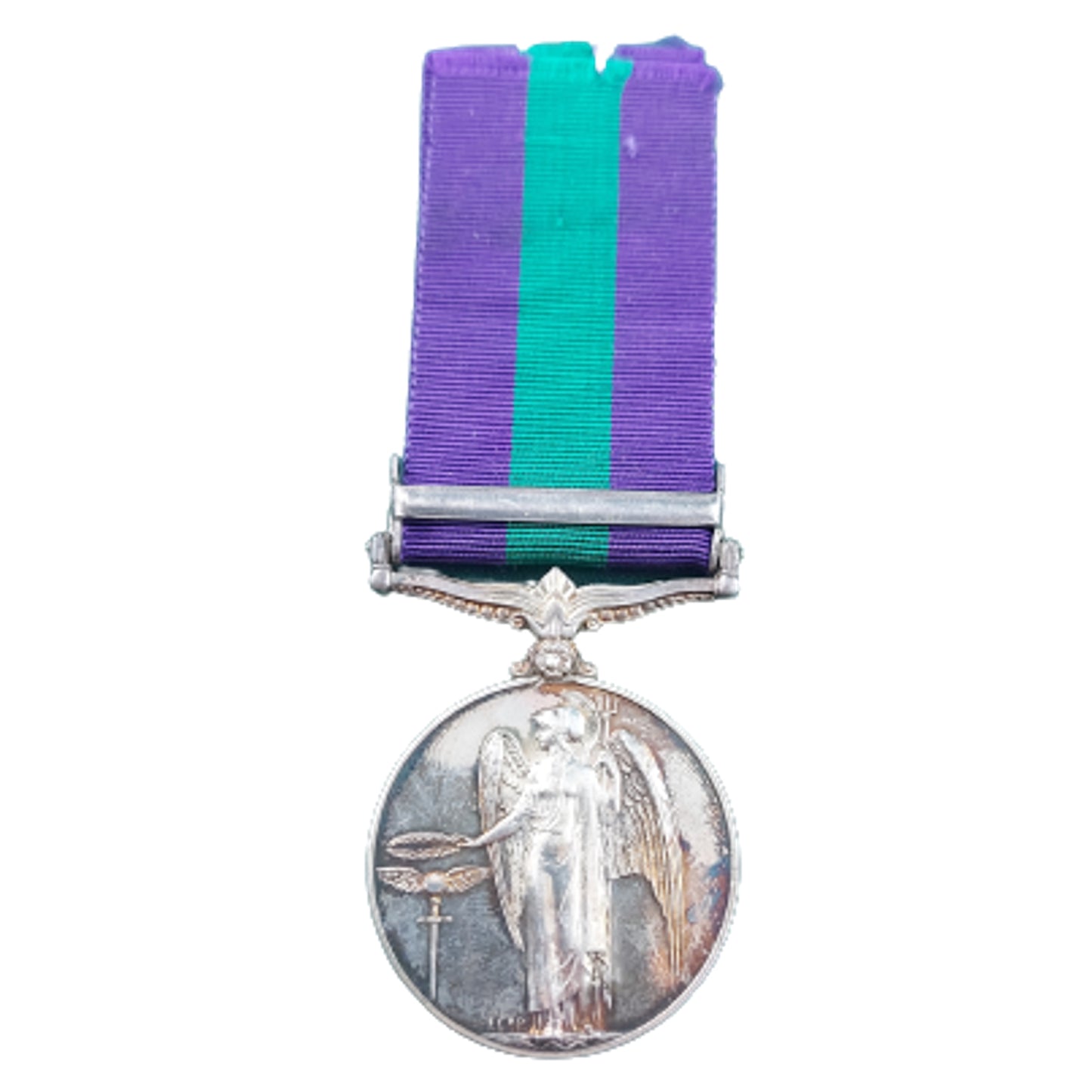 WW2 British George VI General Service Medal GSM Malaya Clasp R.A.F. Royal Air Force