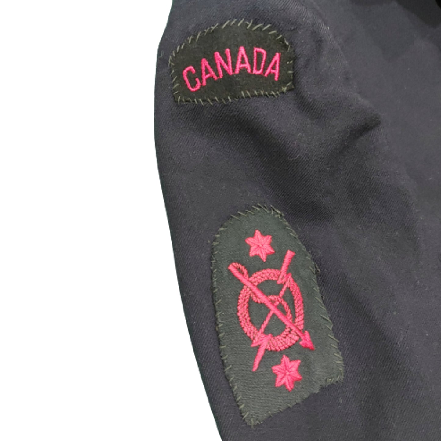 WW2 Canadian Named RCN Royal Canadian Navy Higher Submarine Detector Petty Officer's Reefer Jacket Uniform