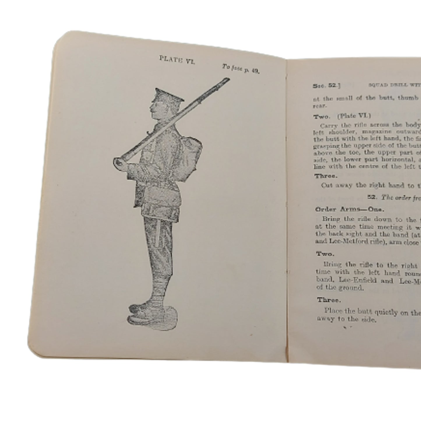 WW1 Canadian -British Infantry Training Manual 1914