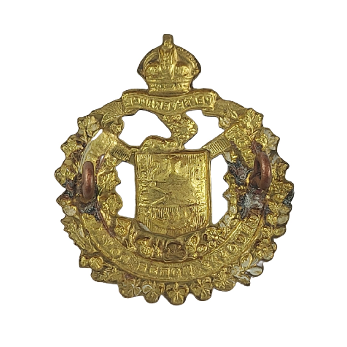 WW1 Canadian CEF LDSH Lord Strathconas Horse Cap Badge Scully Montreal