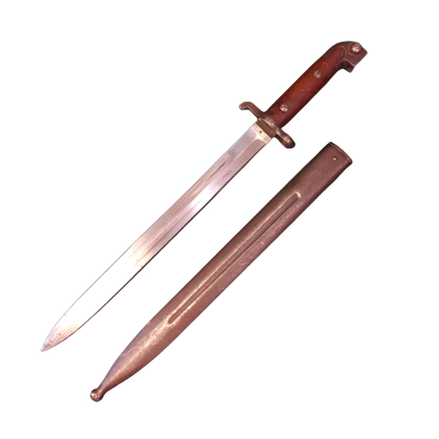 Swedish M1894 Naval Carbine Bayonet And Scabbard