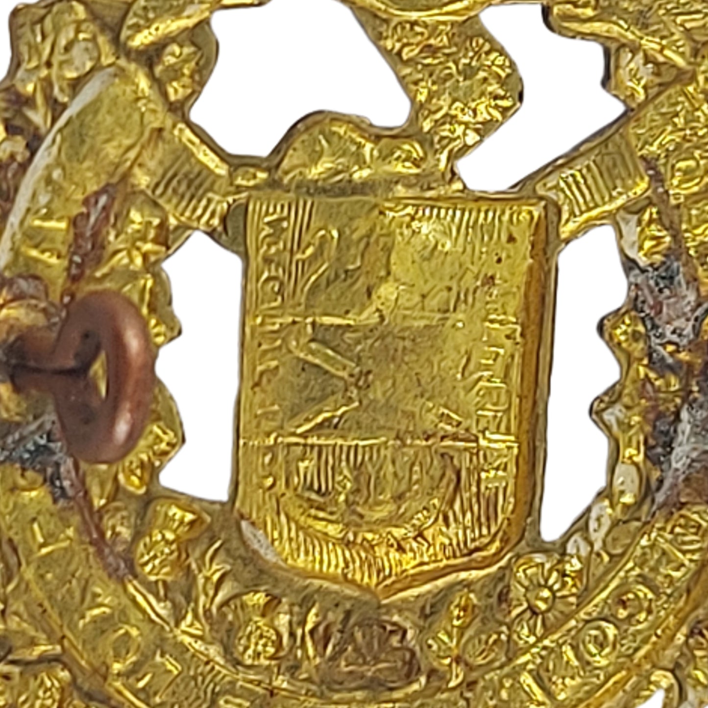 WW1 Canadian CEF LDSH Lord Strathconas Horse Cap Badge Scully Montreal