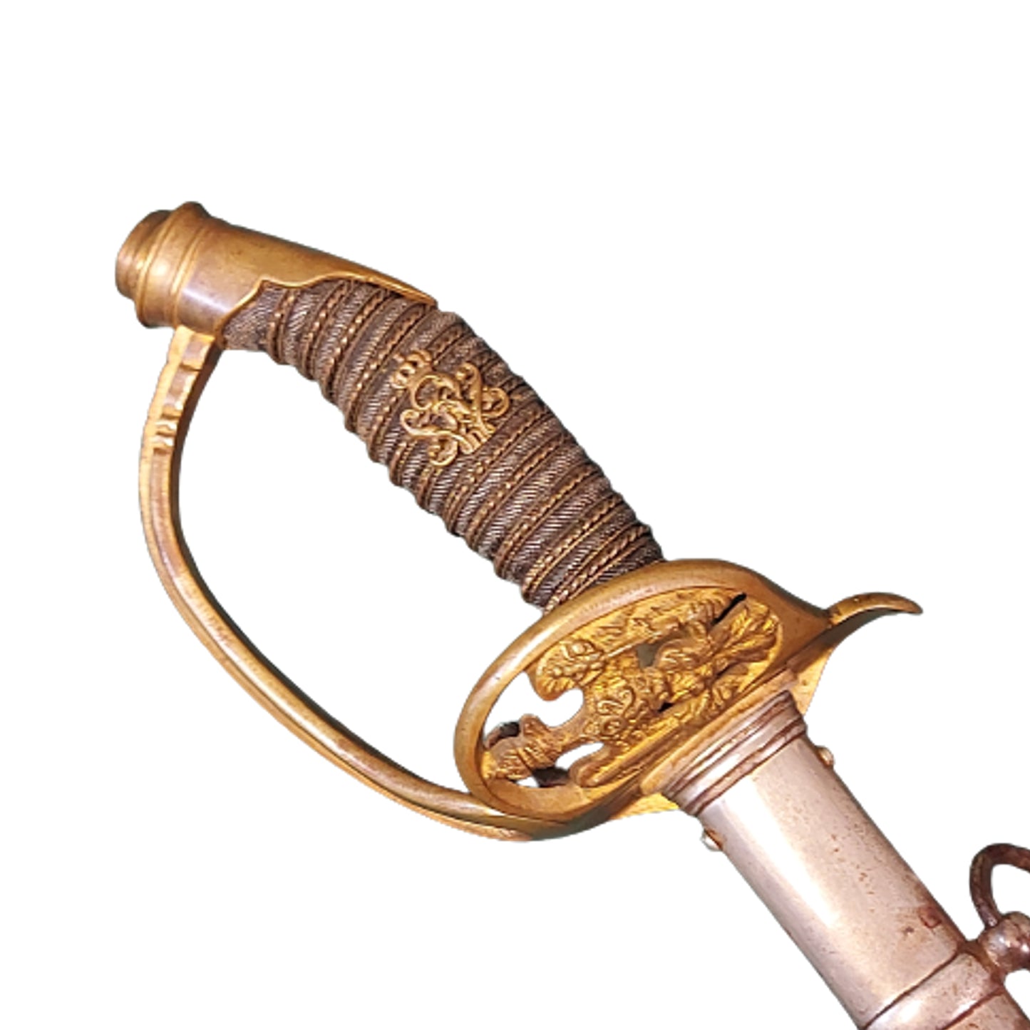 Pre-WW1 German Pattern M89 Prussian Infantry Sword In Scabbard