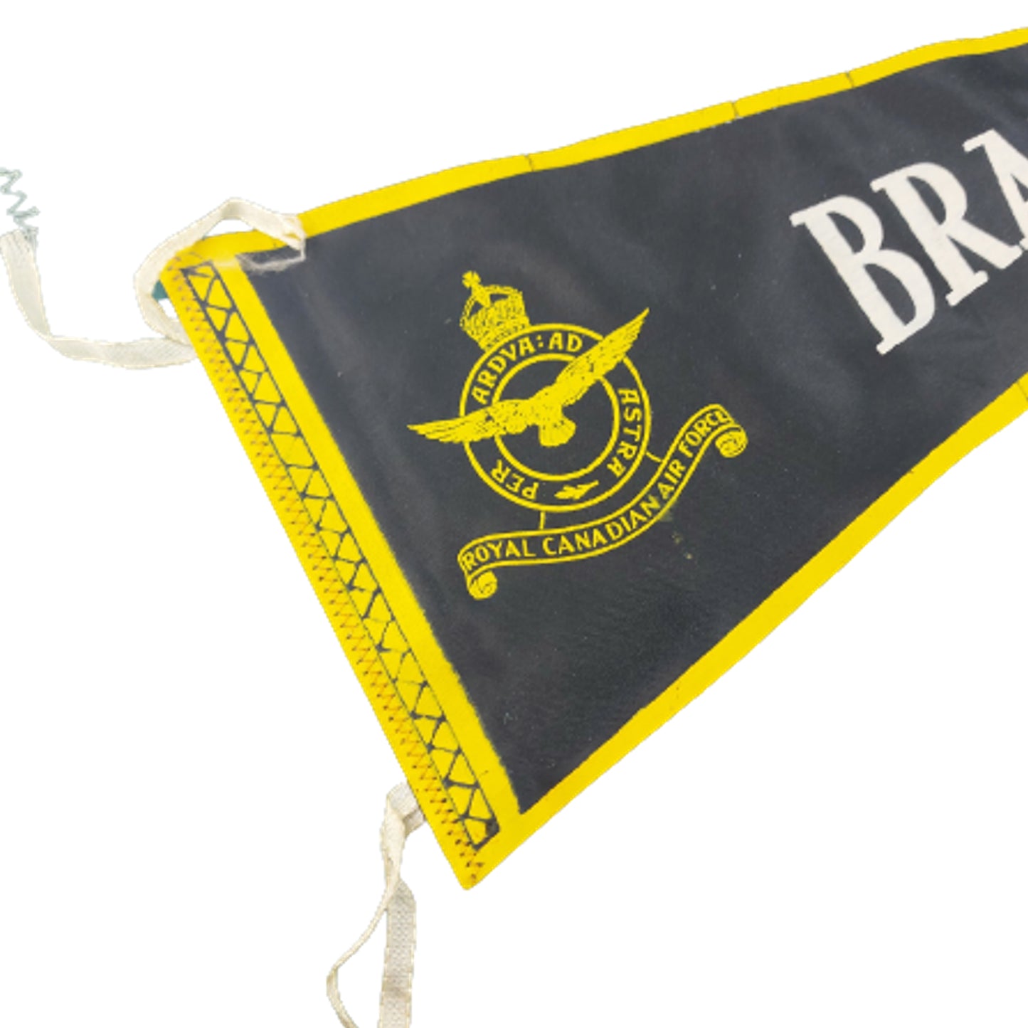 WW2 RCAF Royal Canadian Air Force Brandon Manitoba Wall Pennant