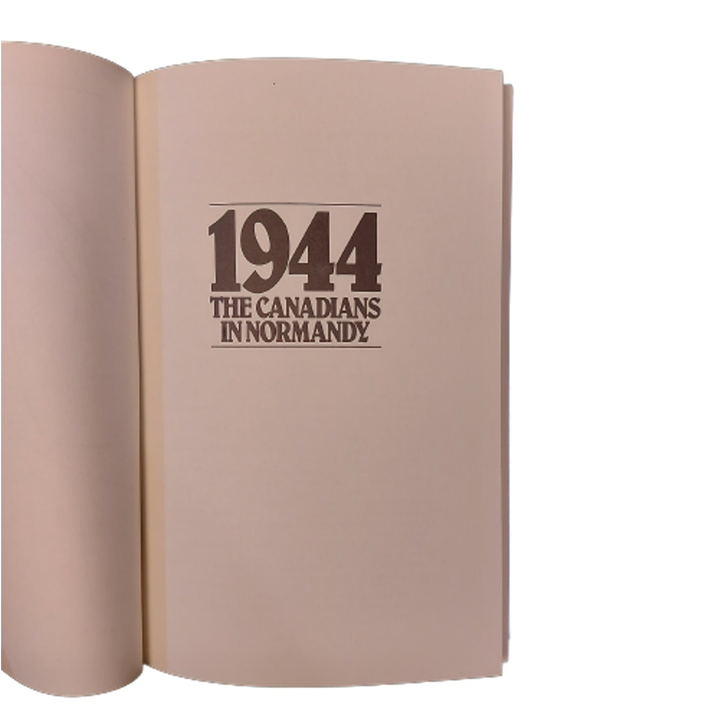 1944 The Canadian In Normandy Book