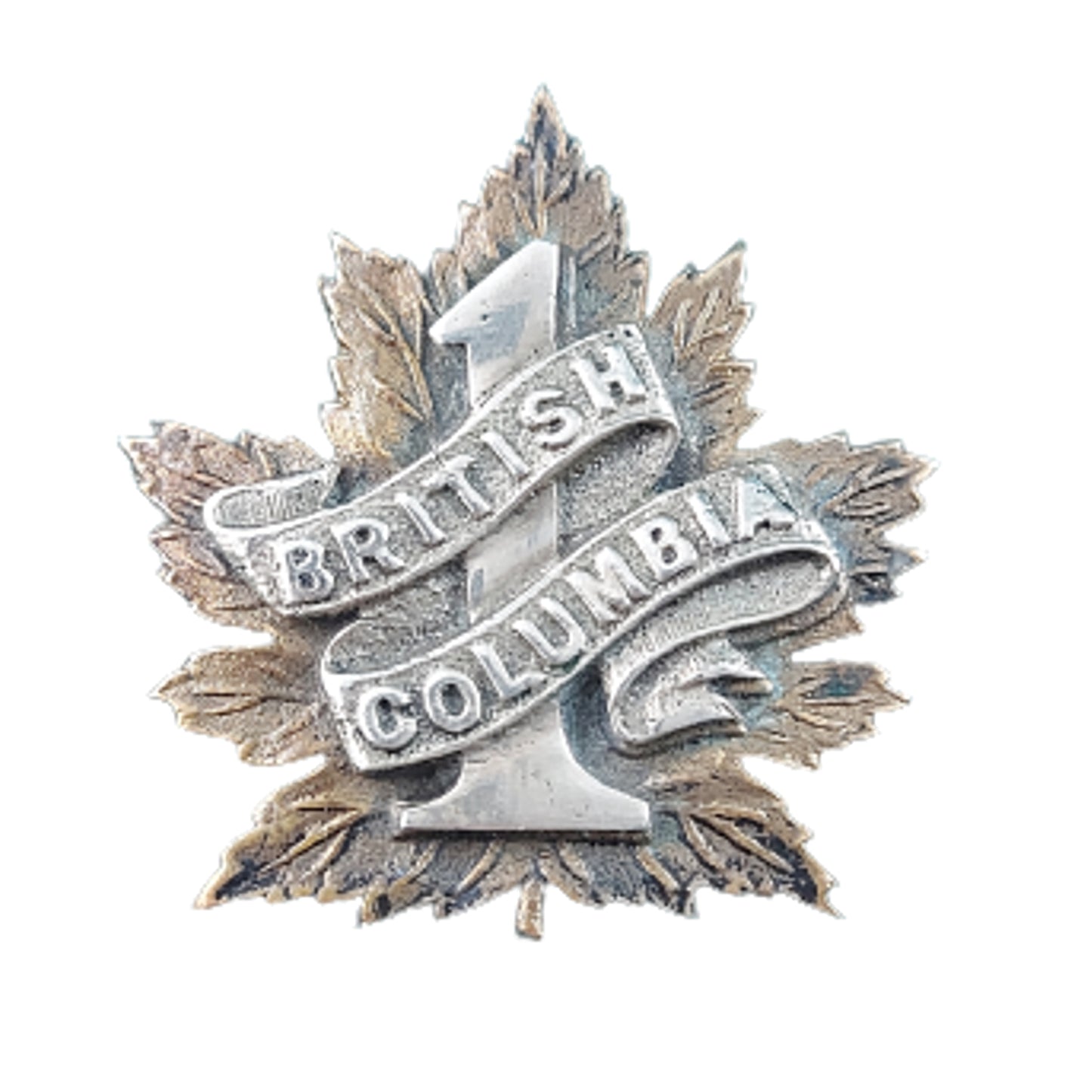 WW1 Canadian CEF 7th Battalion Cap Badge - British Columbia