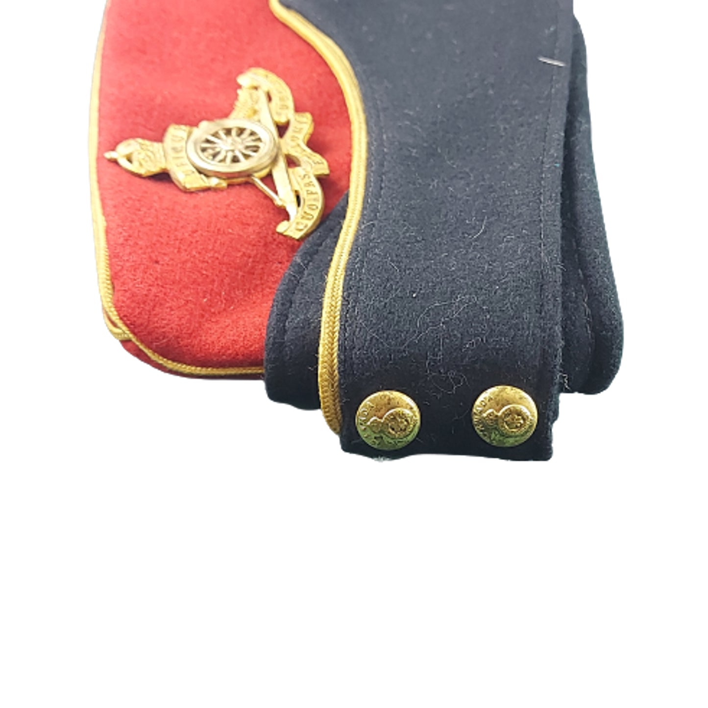 WW2 RCA Royal Canadian Artillery Officer's CFSC Colored Field Service Cap