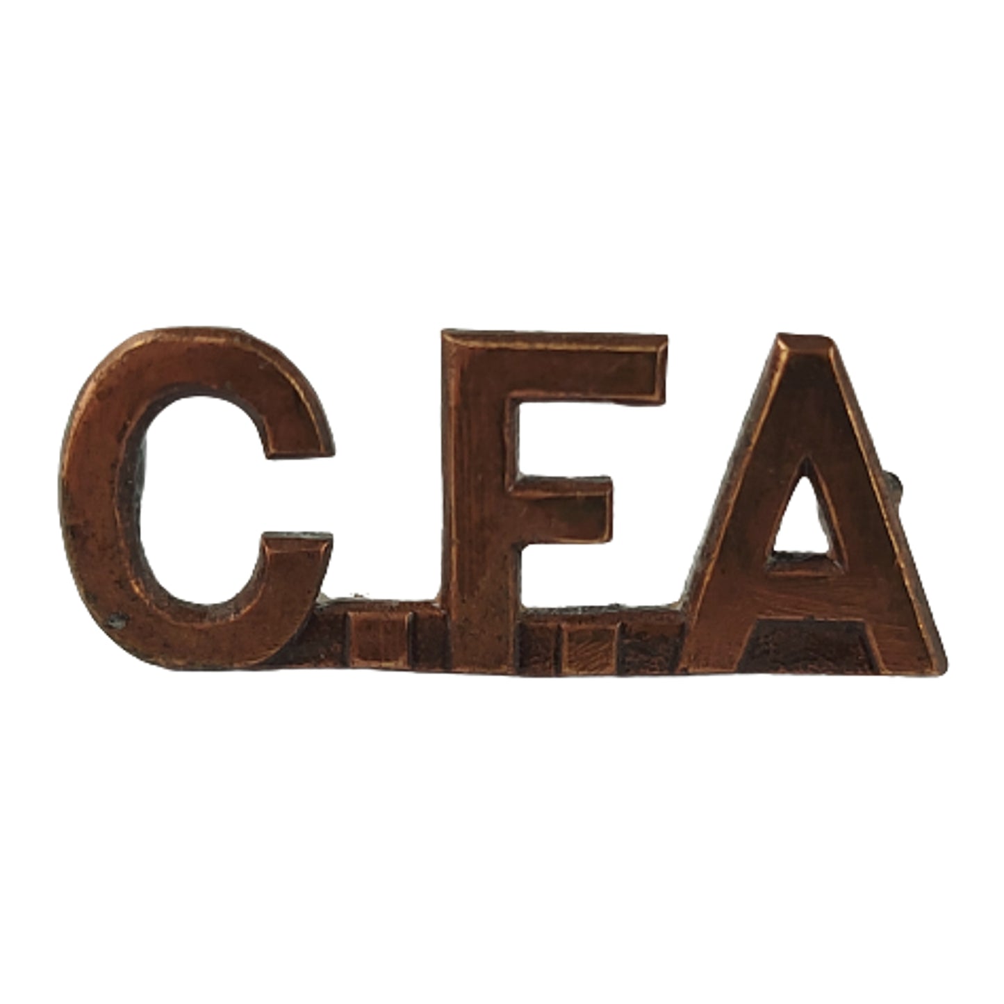 WW1 CEF Canadian Field Artillery Shoulder Title -Scully Montreal