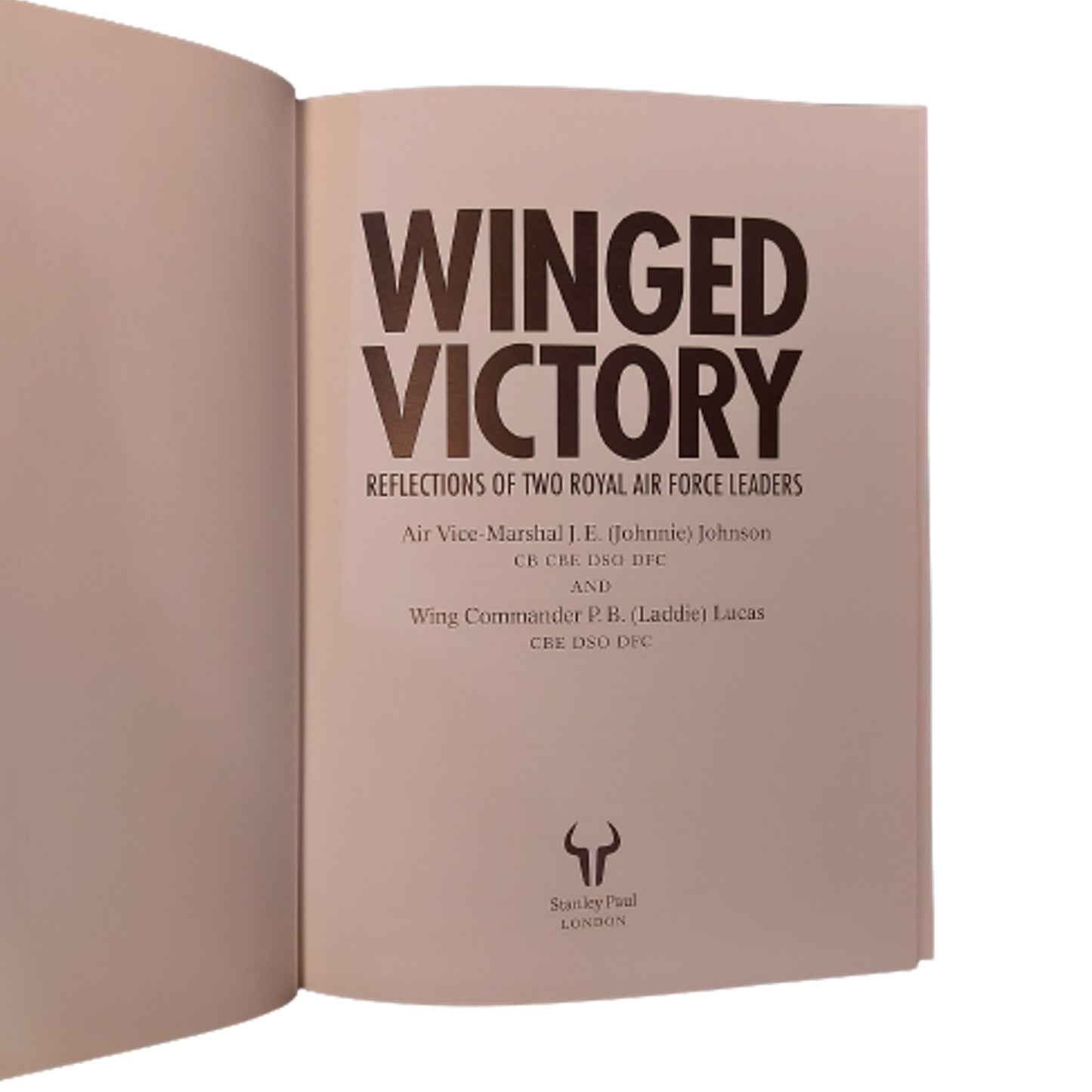 Winged Victory -The Recollections Of Two Royal Air Force Leaders