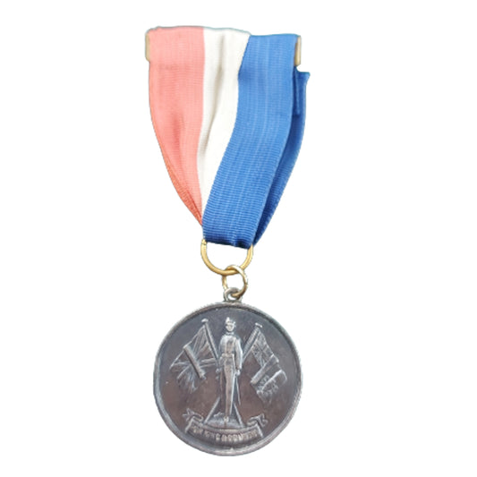 Pre-WW2 1920 Calgary Herald Newspaper Sunalta Cadets Sterling Silver Medal