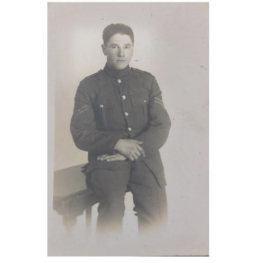 WW1 British Soldier Picture Postcard