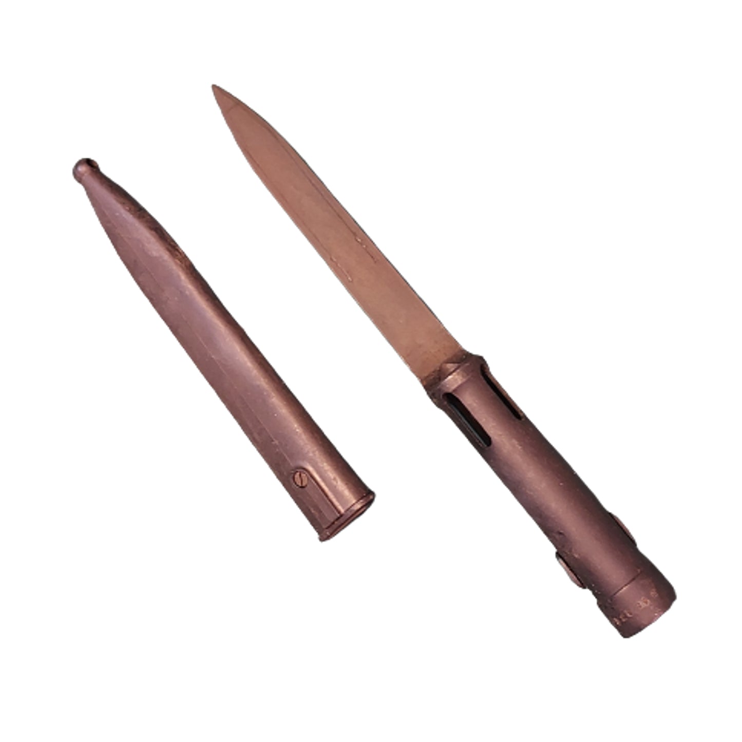 Post-WW2 FN FAL M1965 Bayonet With Scabbard