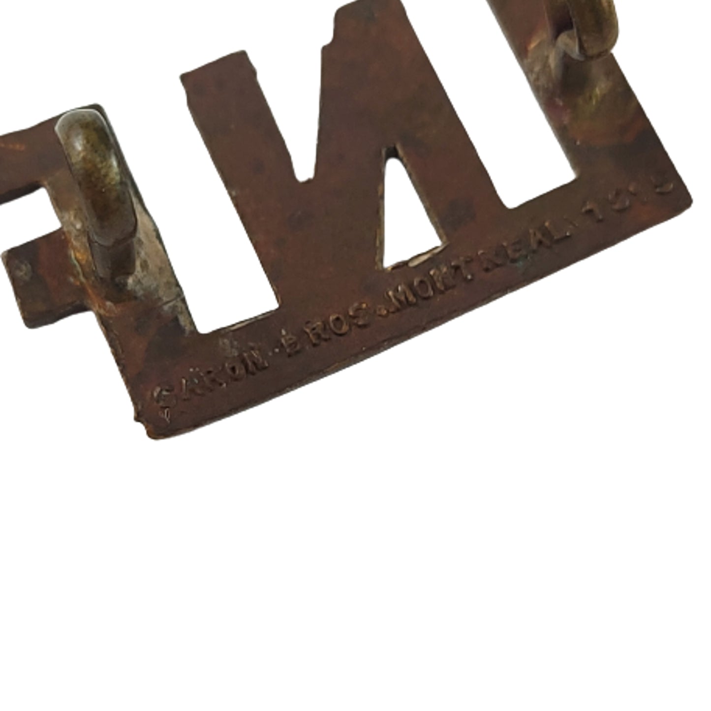 WW1 Canadian CEF Infantry Shoulder title Pair