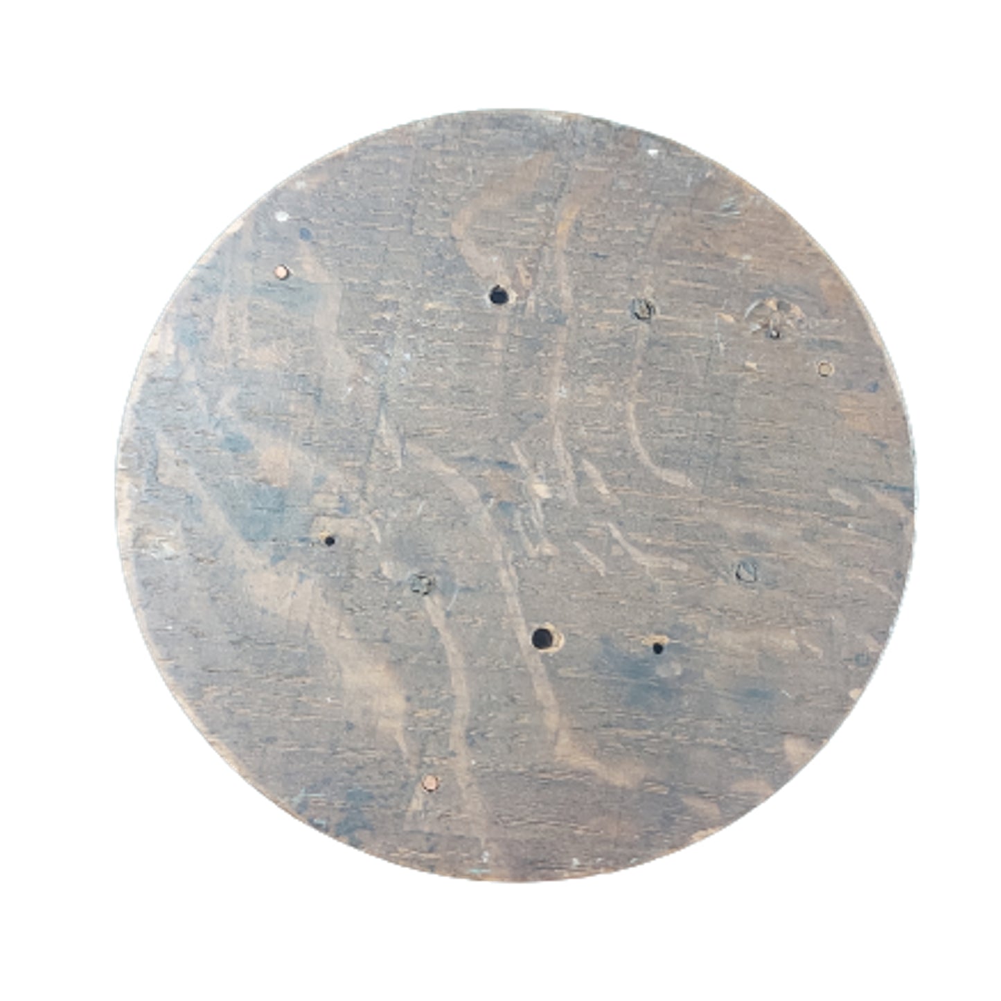 WW1 British Memorial Plaque In Wood Circular Frame