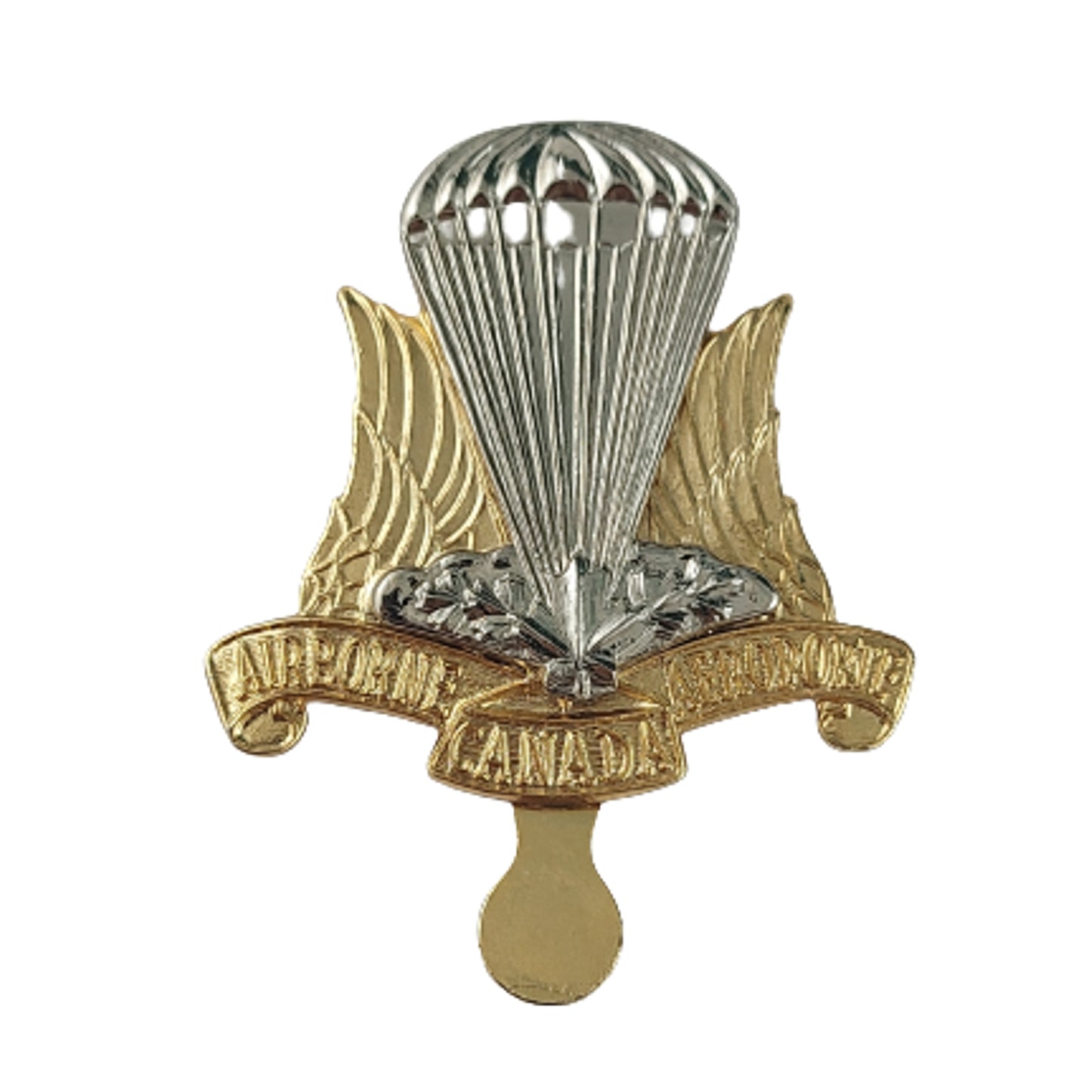 Post-WW2 Canadian Airborne Regiment Cap Badge C.Lamond Montreal
