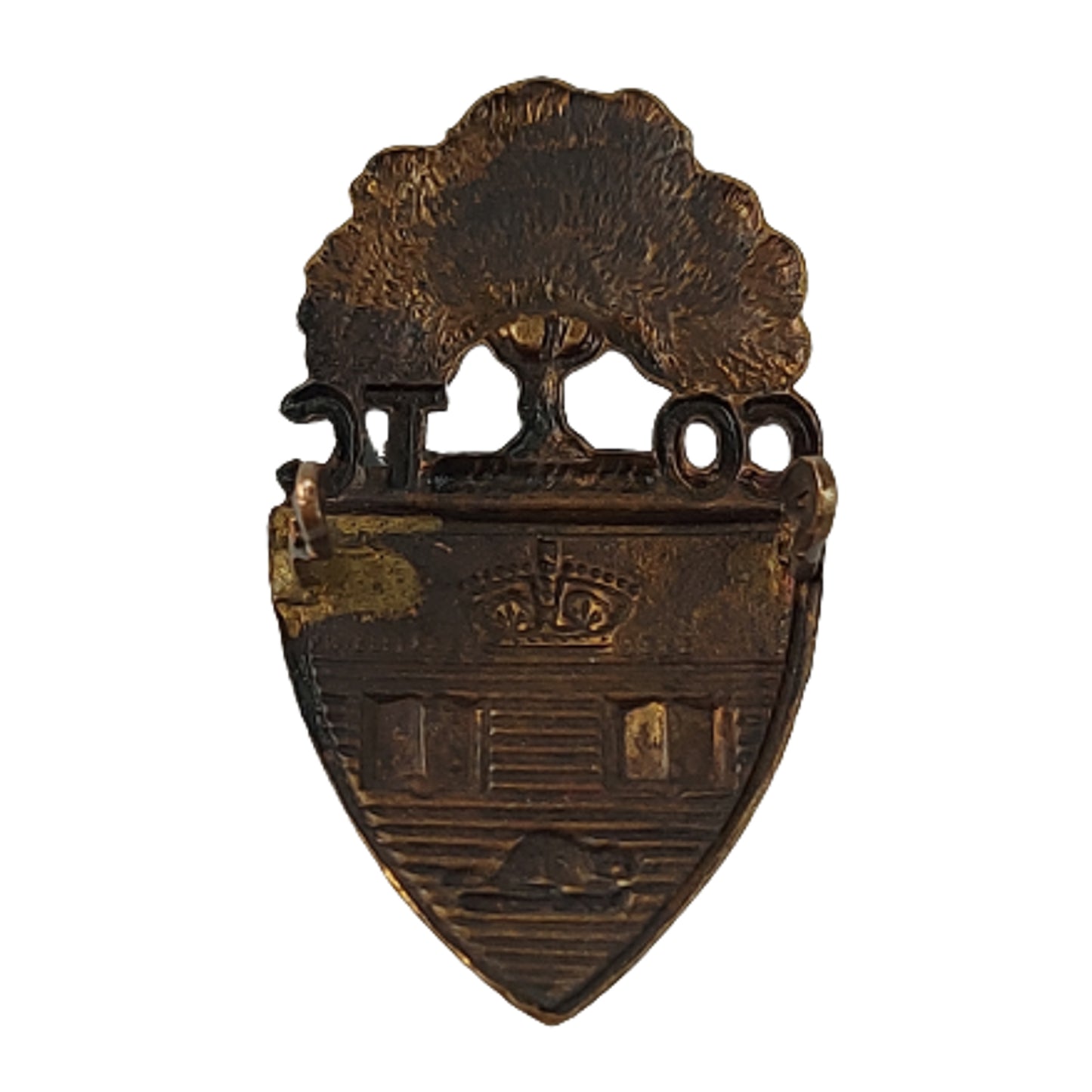 WW1 Canadian CEF COTC University of Toronto Cap Badge