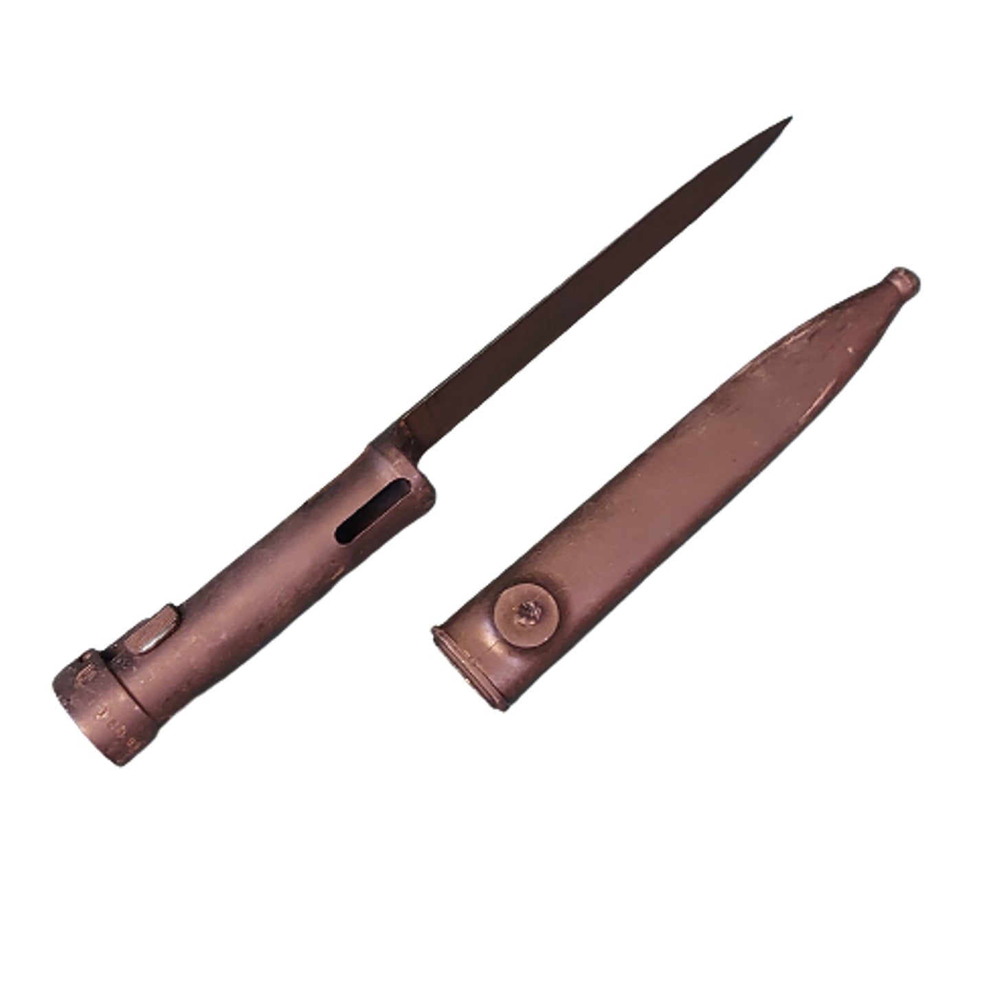 Post-WW2 FN FAL M1965 Bayonet With Scabbard