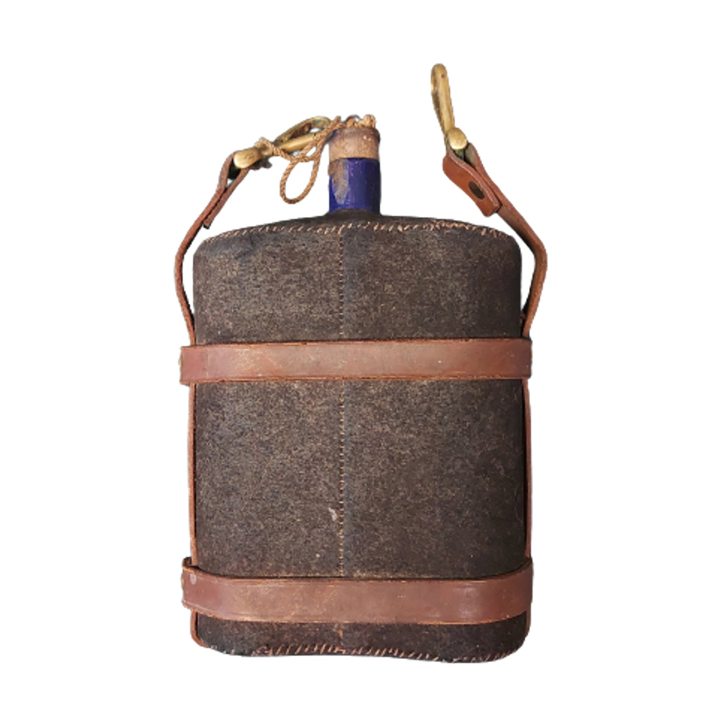 WW1 Canadian P16 Canteen With Carrier And Connection Hooks