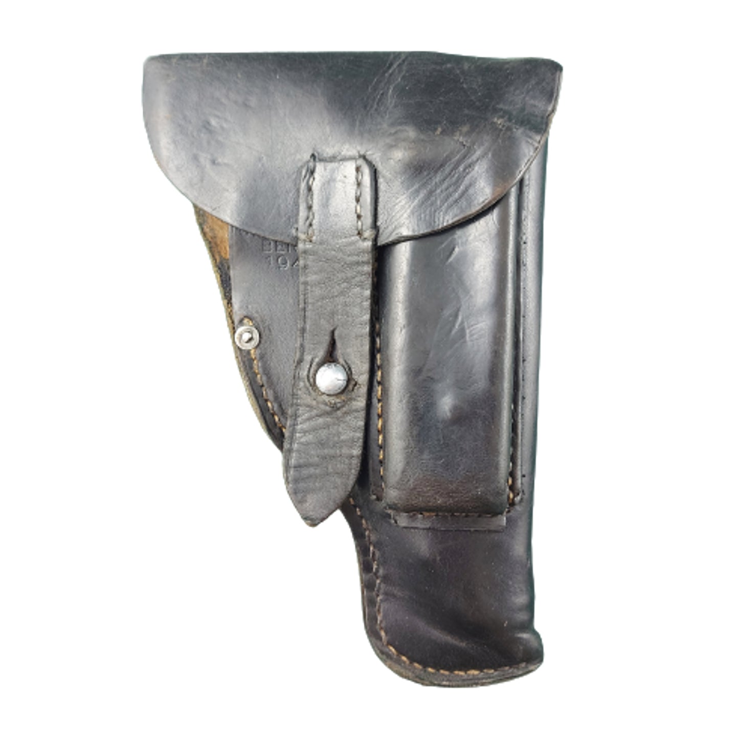 WW2 German Deactivated Sauer Model 38H Service Pistol With Marked Holster