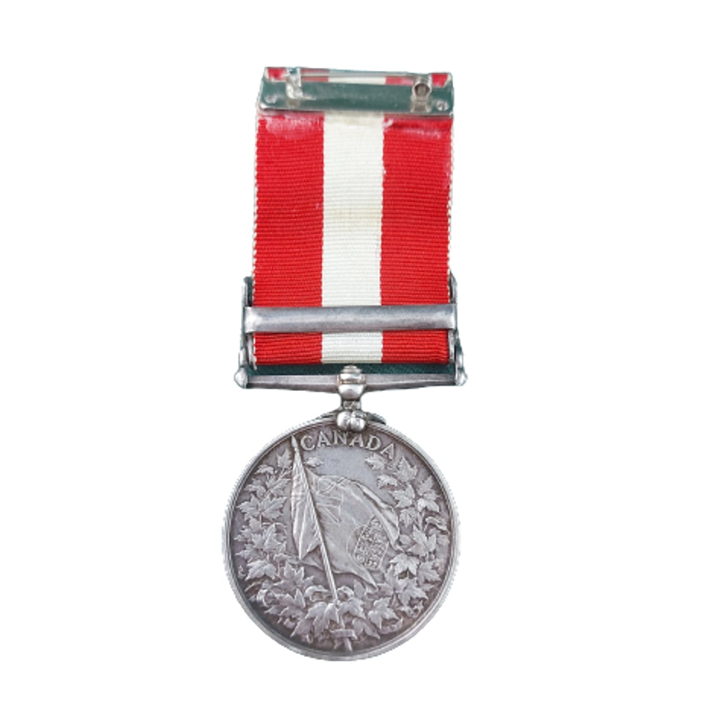 Pre-WW1 CGSM Canadian General Service Medal -Fenian Raid 1866 -1st Prescott Rife Company