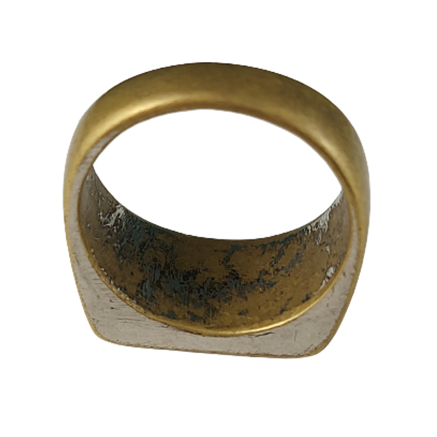 WW2 Canadian Men's "Trench Art" Ring - Naples 1944