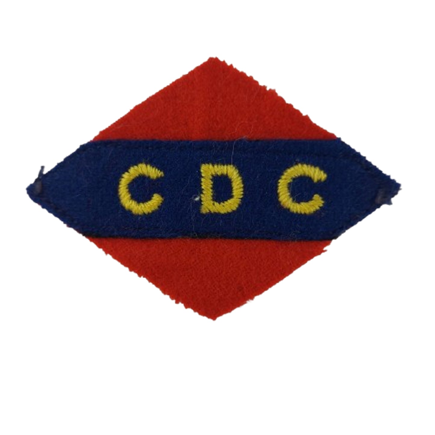 WW2 Canadian Dental Corps CDC Cloth Division Patch Uniform Insignia