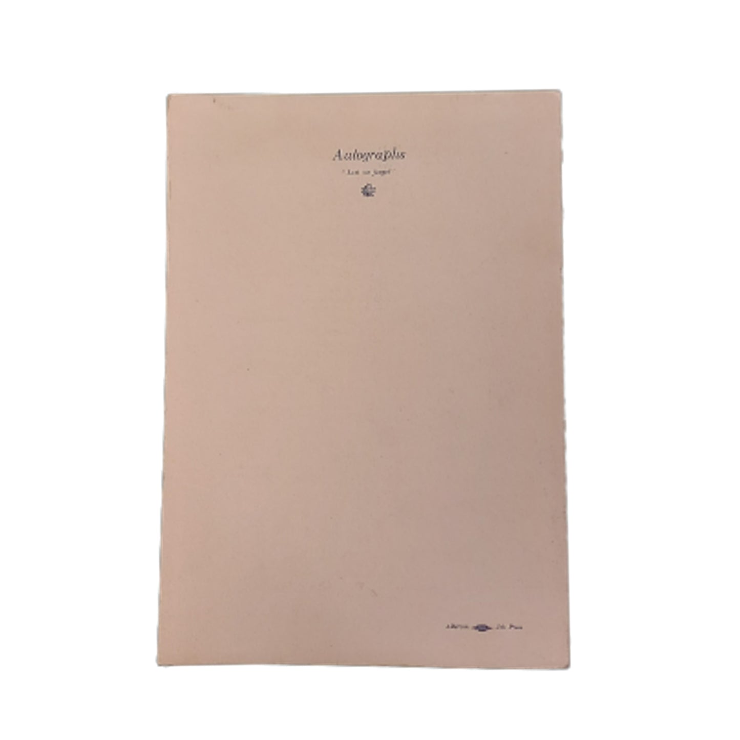 Pre-WW2 1921 10th Battalion Sixth Anniversary Dinner Menu -2nd Battle Of Ypres