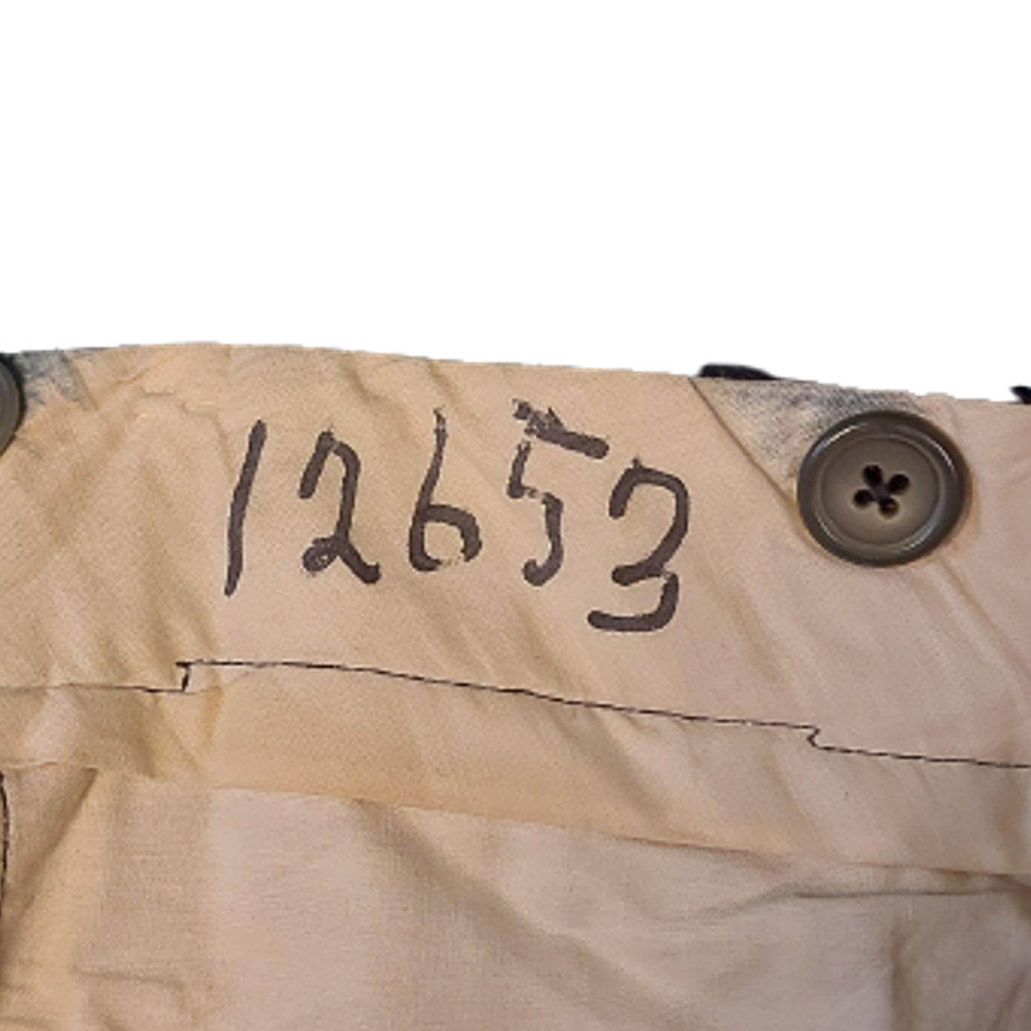 Service Number Marked RCMP Royal Canadian Mounted Police Breeches With Suspenders