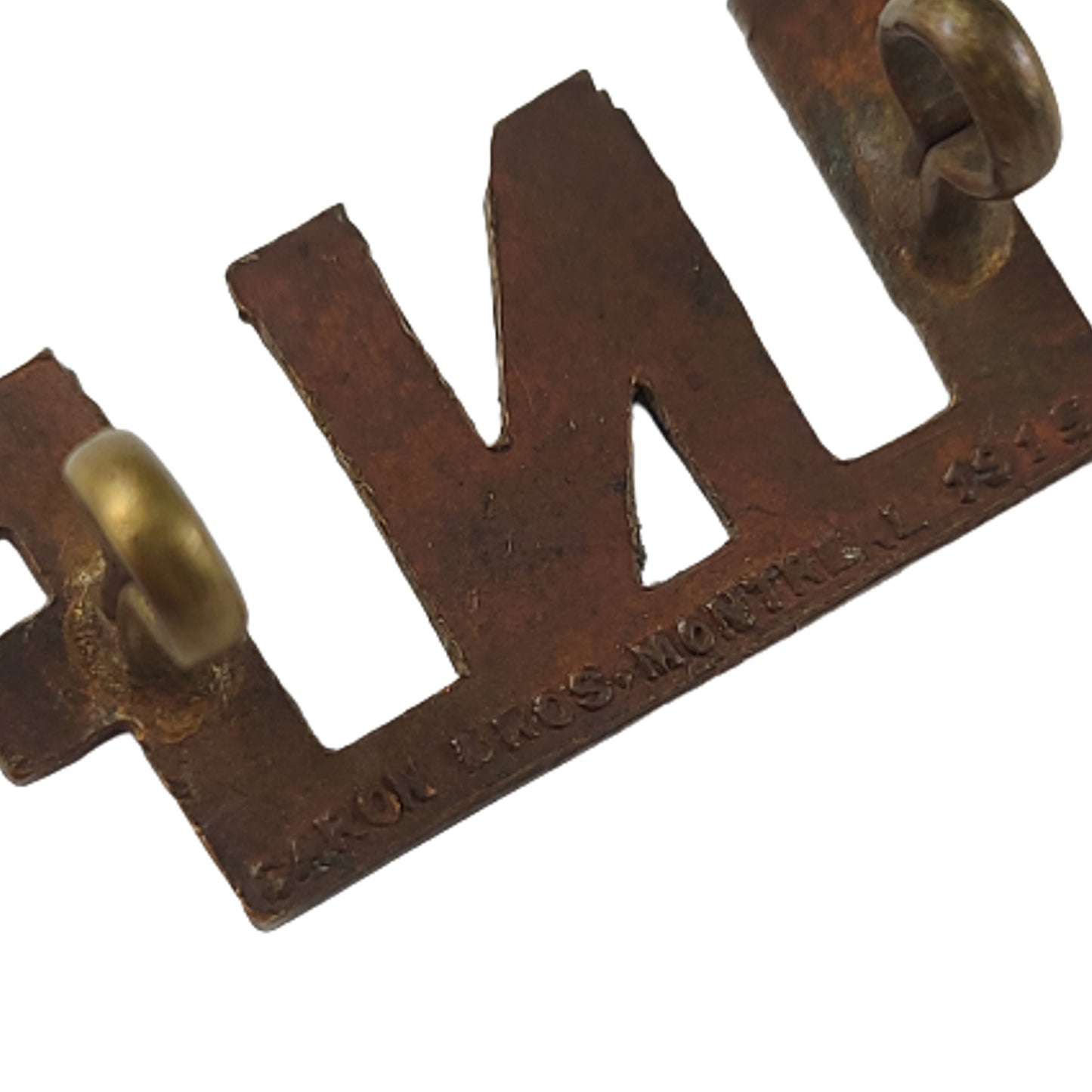 WW1 Canadian CEF Infantry Shoulder title Pair