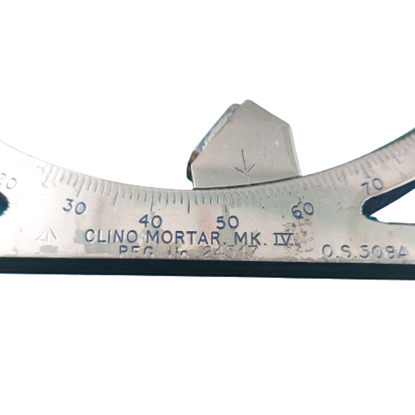 WW2 British 3 Inch Mortar Mk. IV Clinometer 1944
