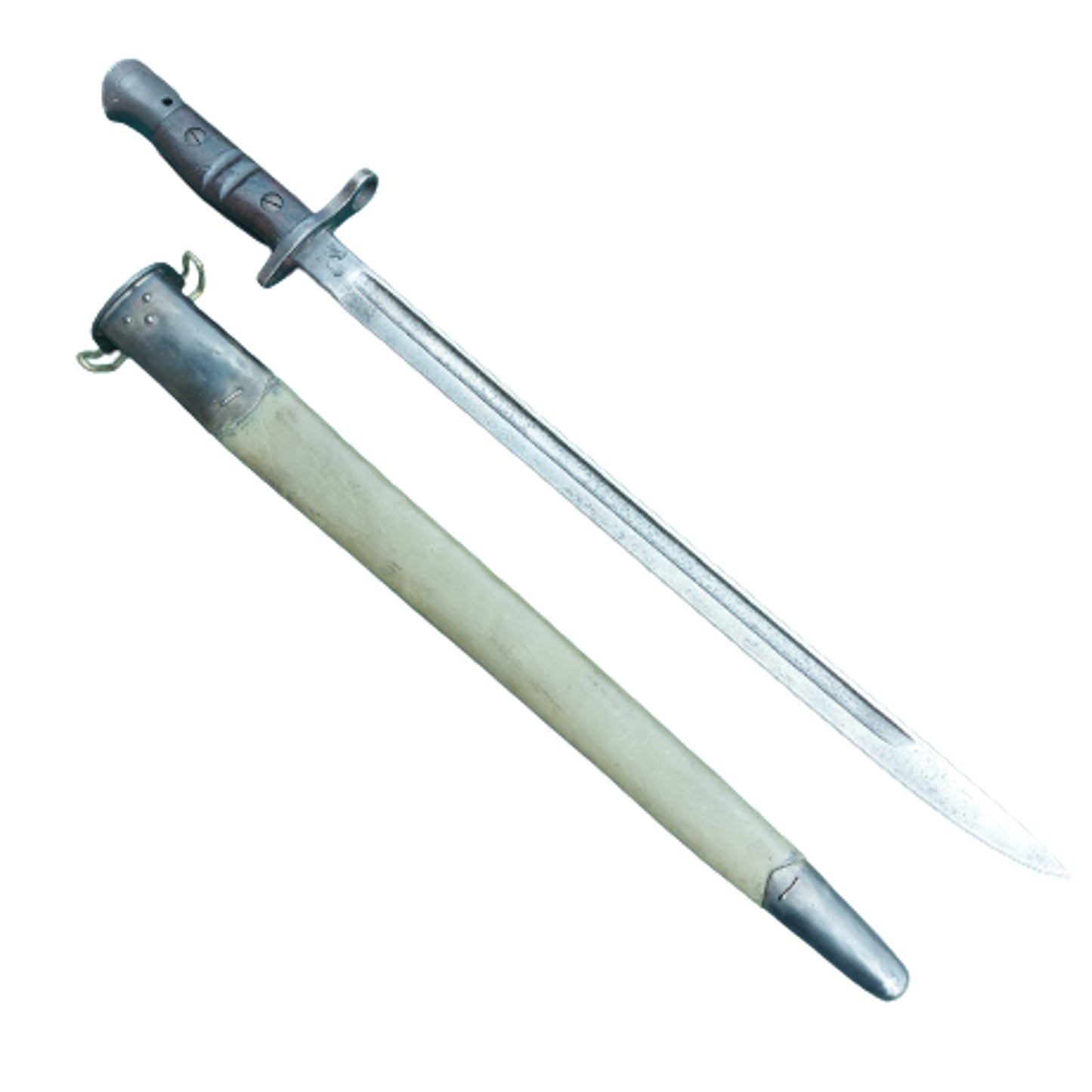 WW1 Canadian -British P14 / P17 Bayonet And Scabbard