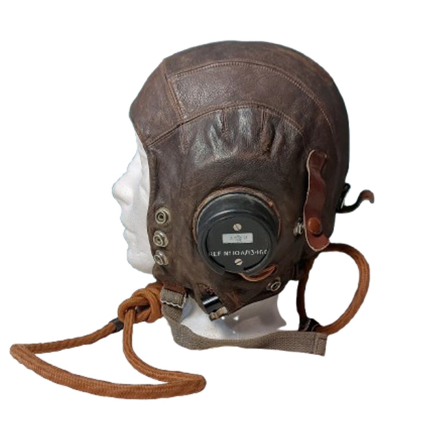 WW2 British RAF Royal Air Force Type C 2nd Pattern Leather Flight Helmet
