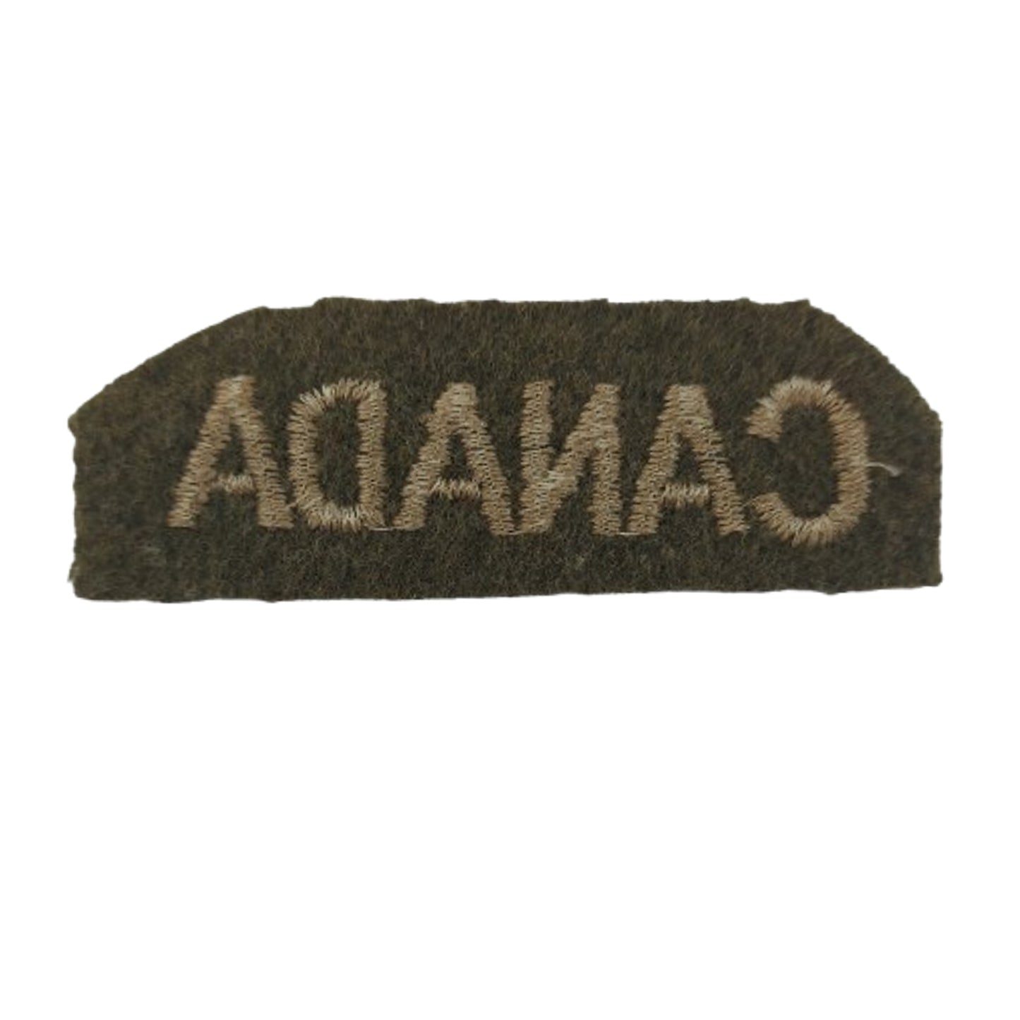 WW2 Canadian CANADA Cloth Shoulder Title