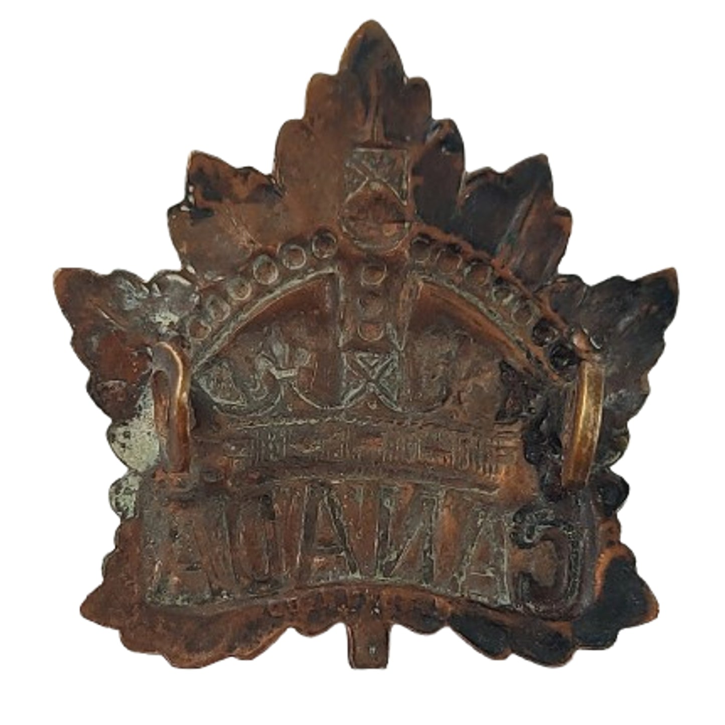 WW1 Canadian General Service CANADA Cap Badge
